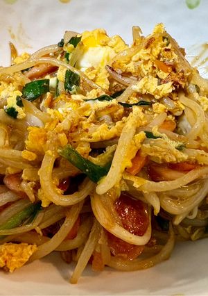 ウインナーとカット野菜の麻婆卵-レシピのメイン写真