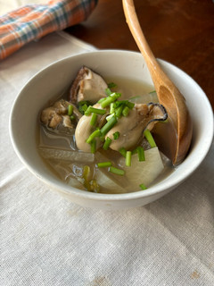簡単!牡蠣のヘルシースープ-レシピのメイン写真