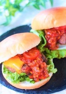 熊本産ブリのトマトチーズバーガー-レシピのメイン写真