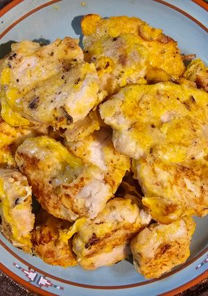 めちゃうま鶏むねピカタハーブ風味-レシピのメイン写真
