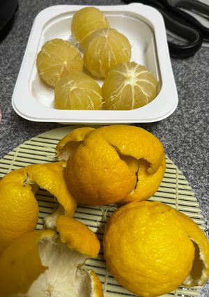 柑橘類の皮のむき方-レシピのメイン写真
