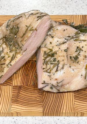低温調理で作るサラダチキン-レシピのメイン写真