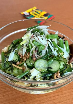 夏ランチ!お茶漬けの素で冷や汁-レシピのメイン写真