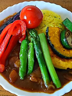 夏野菜のカレー-レシピのメイン写真
