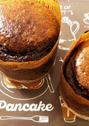 バレンタイン♪とろけるフォンダンショコラ-レシピのメイン写真