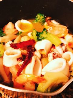 ヤリイカのアヒージョ-レシピのメイン写真