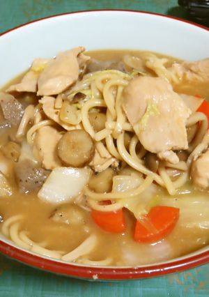 美味お切込み風うどん☆冷蔵庫の残り野菜で-レシピのメイン写真