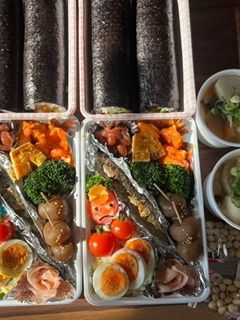 節分 恵方巻きのおべんとう!-レシピのメイン写真