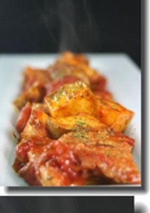 トマト煮チキン〈ローズマリー風味〉-レシピのメイン写真