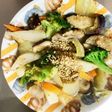 簡単しぐれ煮味豚こま大根青椒肉絲風
