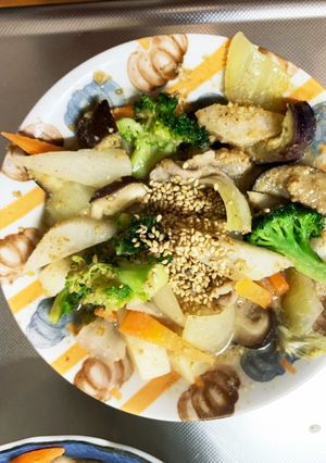 簡単しぐれ煮味豚こま大根青椒肉絲風-レシピのメイン写真