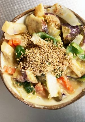 お一人様☆和風バーニャカウダ温野菜サラダ-レシピのメイン写真