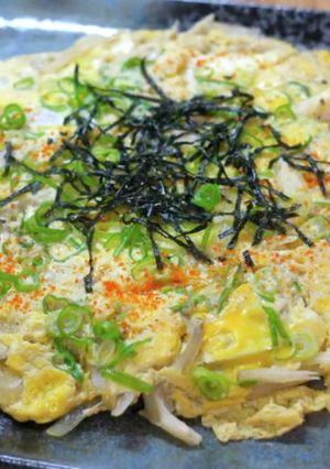 【糖質ＯＦＦレシピ♬】「椎茸の卵とじ」-レシピのメイン写真