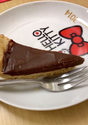 ホットケーキミックスで作る生チョコタルト-レシピのメイン写真