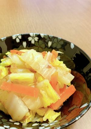 初心者でも簡単！白菜のおかか和え-レシピのメイン写真
