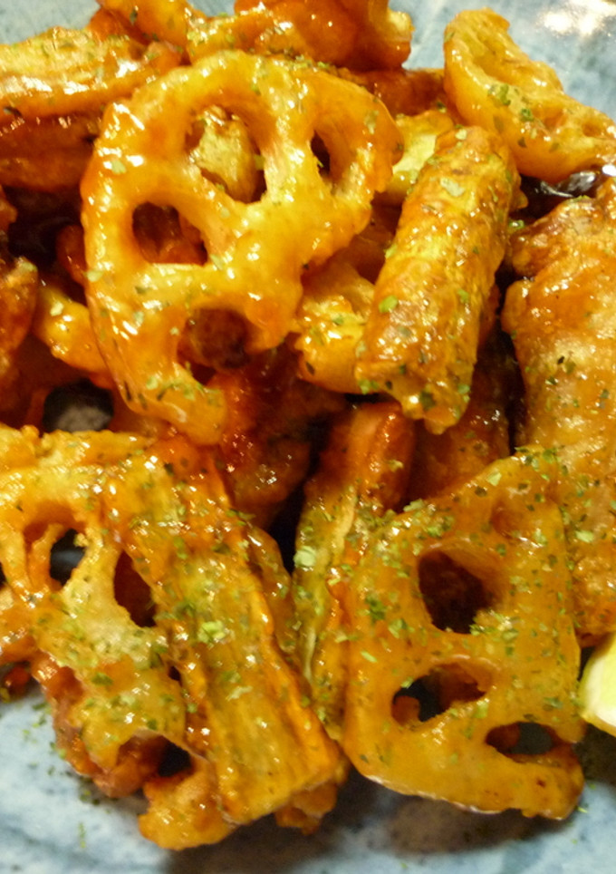 根菜と手羽中さっぱり揚げ！-レシピのメイン写真