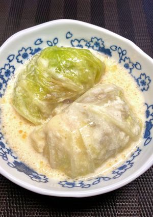 ホワイトソースでチーズINロールキャベツ-レシピのメイン写真