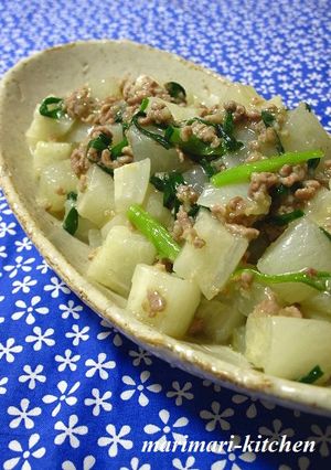 豆腐じゃないよ！麻婆大根！しかも塩！-レシピのメイン写真