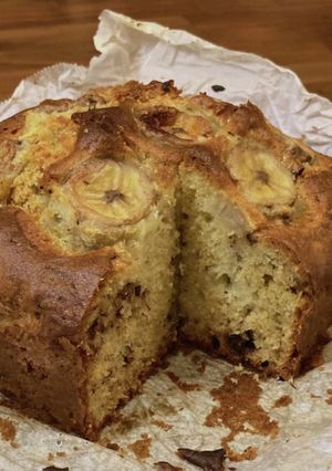 超簡単チョコバナナパウンドケーキ-レシピのメイン写真