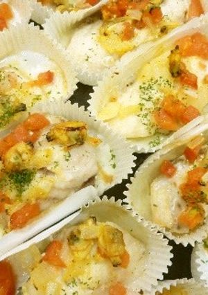 マダイのアクアパッツア（学校給食）-レシピのメイン写真