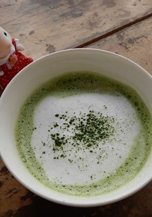 プラントベース　アーモンドミルク抹茶ラテ-レシピのメイン写真
