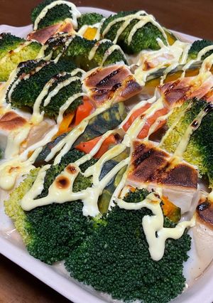 はんぺんと彩り野菜の和風グラタン♬-レシピのメイン写真