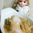 リカちゃん♡サーモンハラスと熟成粕で粕鍋