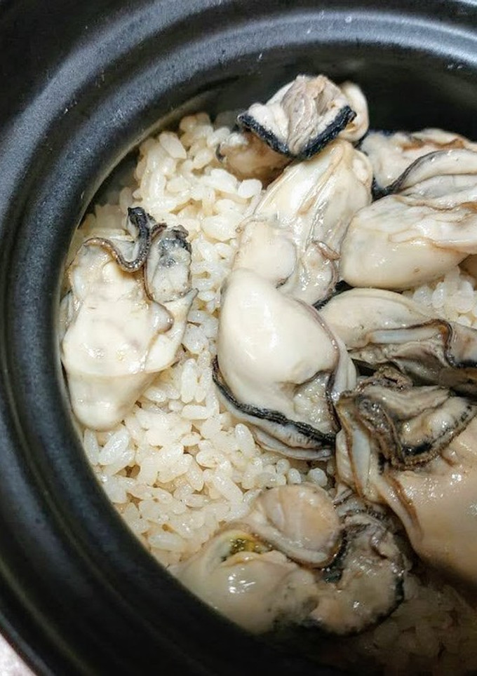 牡蠣の旨みたっぷり♪ 炊き込みご飯-レシピのメイン写真