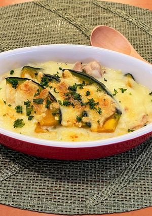 アスリート食★かぼちゃグラタン-レシピのメイン写真