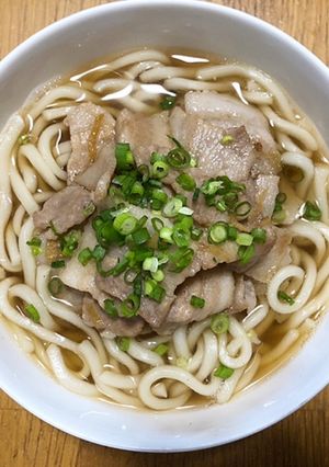 豚バラ肉うどん-レシピのメイン写真