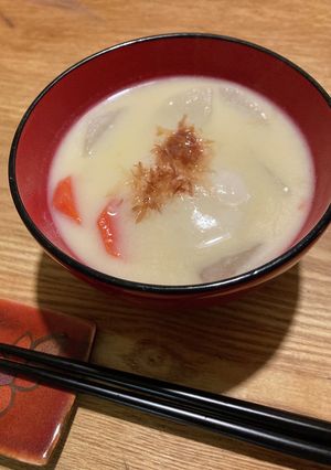 独居娘用☆白味噌のお雑煮-レシピのメイン写真