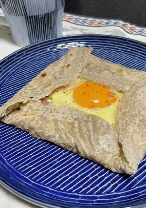 ガレットコンプレ-レシピのメイン写真