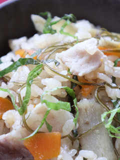 豚ごぼう飯-レシピのメイン写真