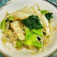もやしと青菜の生姜醤油和え