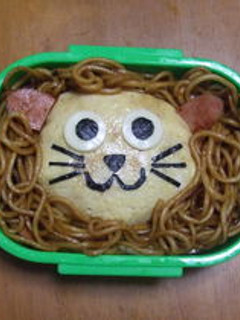 キャラ弁 らいおん丸-レシピのメイン写真
