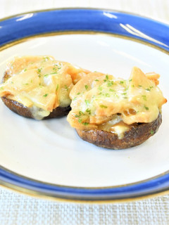 畑のしぐれ煮の椎茸のチーズ焼き-レシピのメイン写真