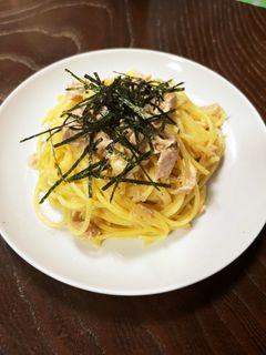 フライパン不要!ツナマヨ山葵パスタ!-レシピのメイン写真