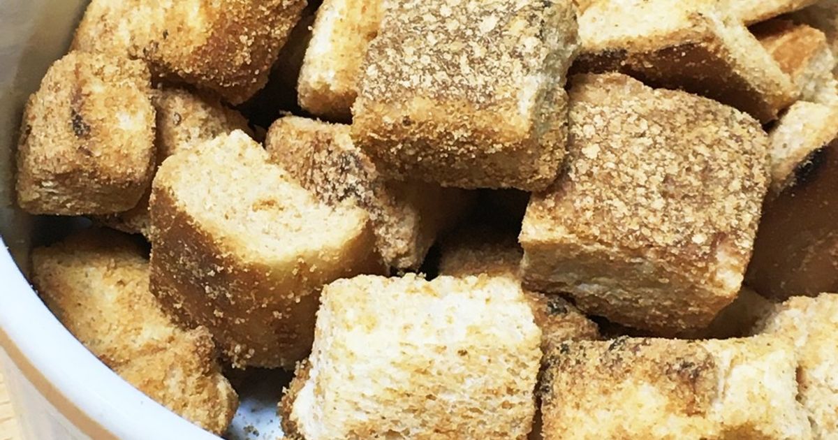 サックサク＊きなことシナモンのラスク by mikko6 【クックパッド