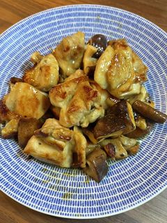 鶏肉としいたけの炒め物-レシピのメイン写真