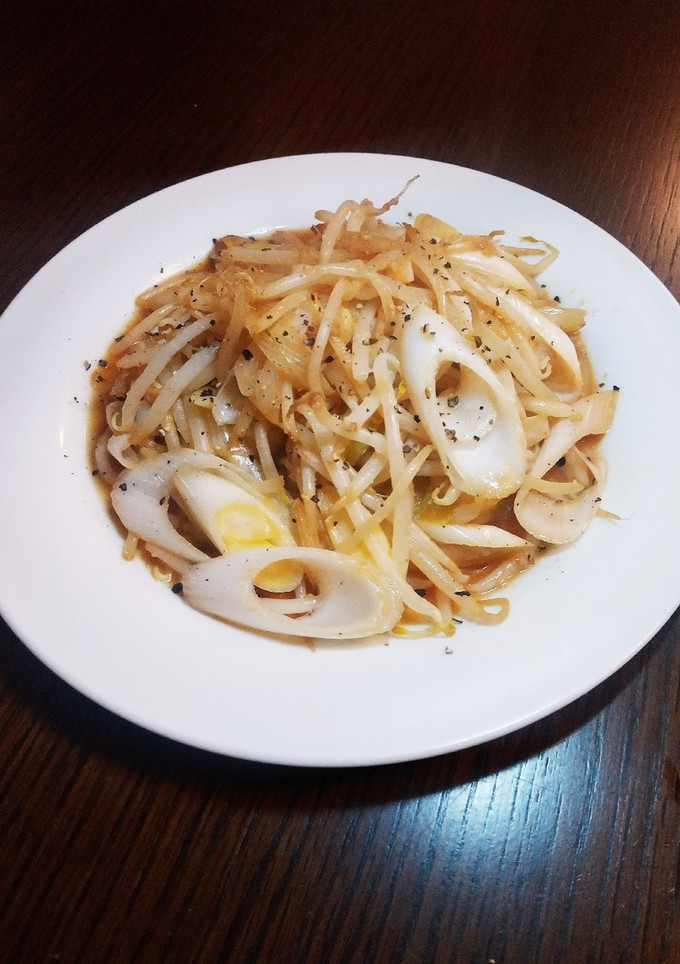 簡単☆もやしと長ネギの中華炒め-レシピのメイン写真