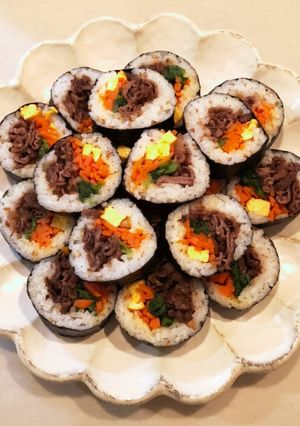 キンパ☆恵方巻きにも♪-レシピのメイン写真