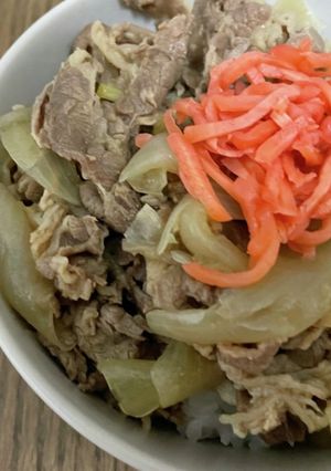 電気圧力鍋簡単4分　吉野家牛丼-レシピのメイン写真