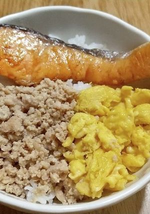 いちばん簡単なそぼろご飯!-レシピのメイン写真