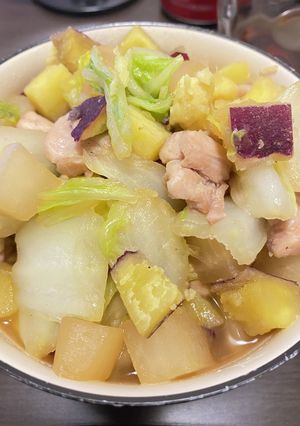 鶏肉と野菜の照り焼き風-レシピのメイン写真