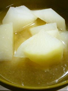 大根のお味噌汁-レシピのメイン写真