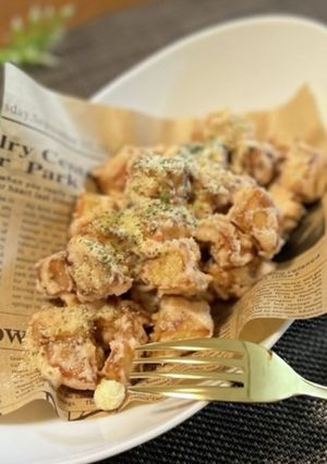 【簡単】カリカリポテトの明太マヨ和え-レシピのメイン写真