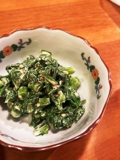 春菊の醤油マヨネーズ和え-レシピのメイン写真