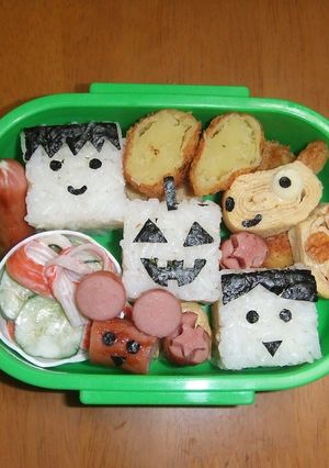 キャラ弁 キューブおにぎり-レシピのメイン写真