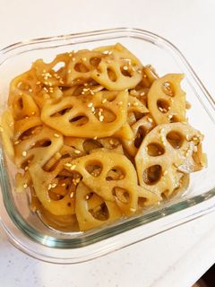蓮根のきんぴら☆ホットクック-レシピのメイン写真