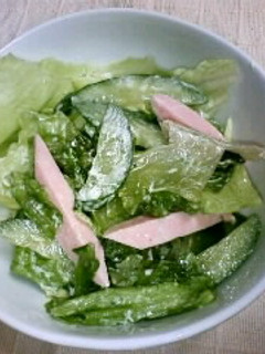 魚肉ソーセージを使ったサラダ-レシピのメイン写真